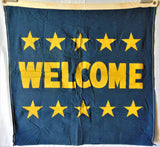 Vintage Welcome Flags