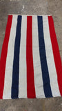 Vintage Red, White, Blue Flag