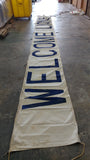 Vintage Welcome Lions Banner