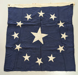 Vintage Blue 13 Star Flags