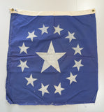 Vintage Blue 13 Star Flags