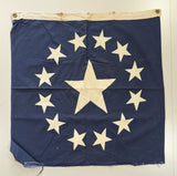 Vintage Blue 13 Star Flags
