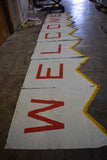 Vintage Welcome Banner