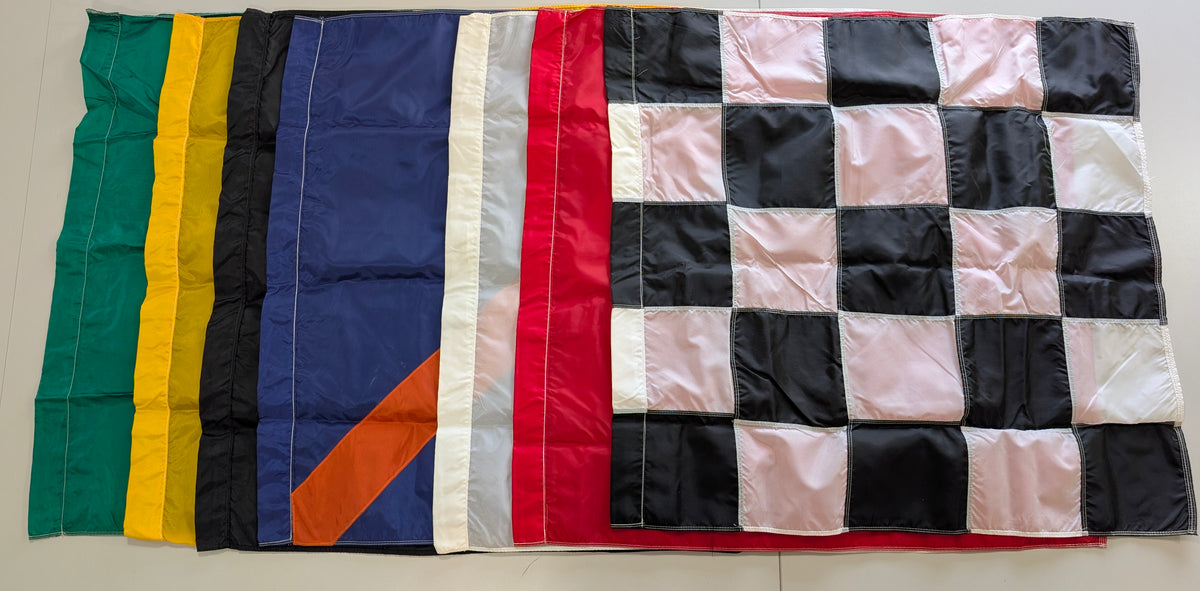 Vintage Nylon Racing Flag Bundles – Vintage Flags