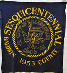 Vintage Baldwin County Sesquicentennial Flag