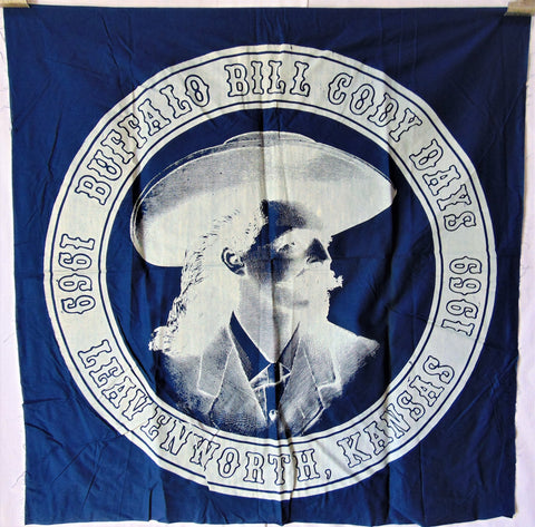 Vintage Buffalo Bill Days Flag