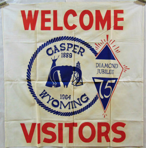 Vintage Casper Wyoming Flag