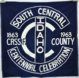 Vintage Cassia County, Idaho Flags