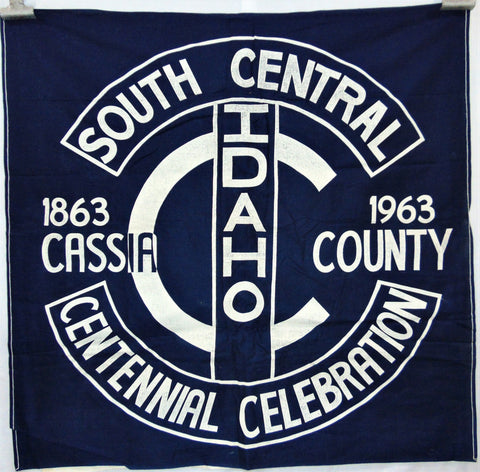 Vintage Cassia County, Idaho Flag