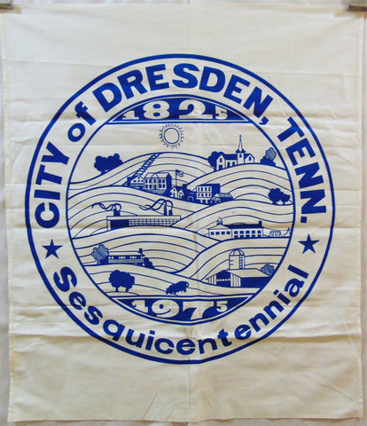 Vintage Dresden, Tennessee Flag