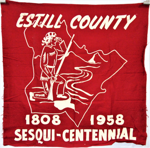 Vintage Estill County, Kentucky Flag
