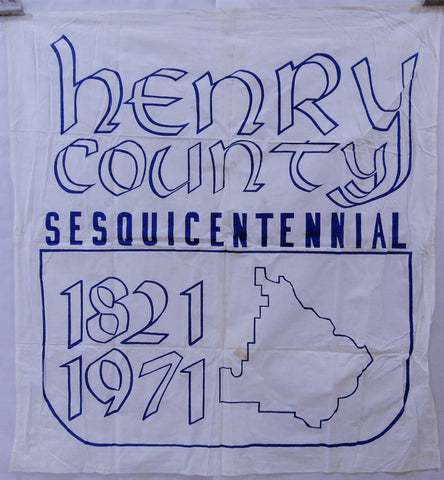 Vintage Henry County, Georgia Flag