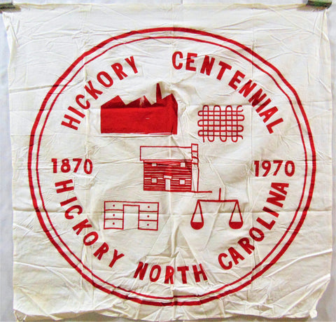Vintage Hickory, North Carolina Flag