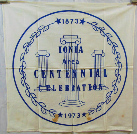 Vintage Ionia Area, Michigan Flag