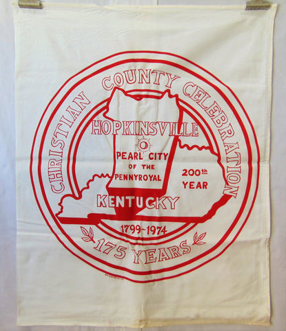 Vintage Hopkinsville, Kentucky Flag