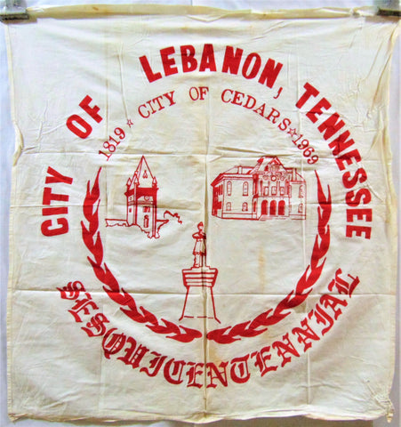 Vintage Lebanon, Tennessee Flag