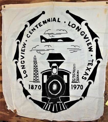 Vintage Longview Texas Flag
