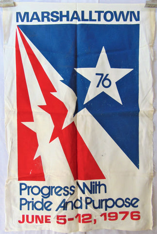 Vintage Marshalltown Flag