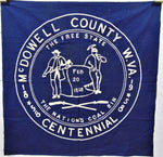 Vintage McDowell County West Virginia Flag