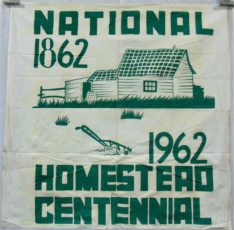 Vintage National Homestead Centennial Flag