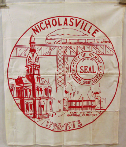 Vintage Nicholasville, Kentucky Flag