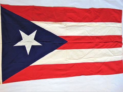 Vintage Puerto Rican Flag