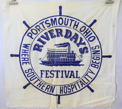 Vintage Portsmouth, Ohio Flag