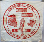 Vintage Schererville, Indiana Flag