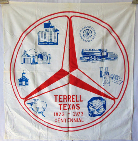 Vintage Terrell, Texas Flag