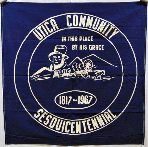 Vintage Utica Community Flag