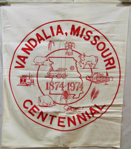 Vintage Vandalia, Missouri Flag