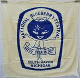 Vintage National Blueberry Festival Flag