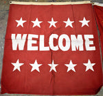 Vintage Welcome Flags