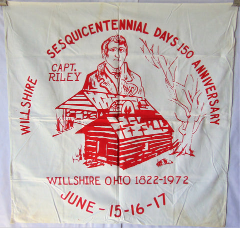 Vintage Willshire, Ohio Flag
