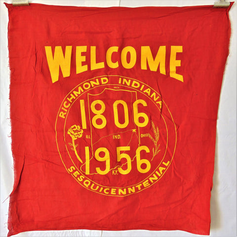 Vintage Richmond, Indiana Flag
